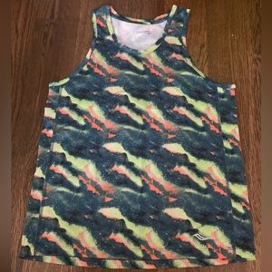 Saucony colorful singlet, EUC - Size S (fits like M, IMO)